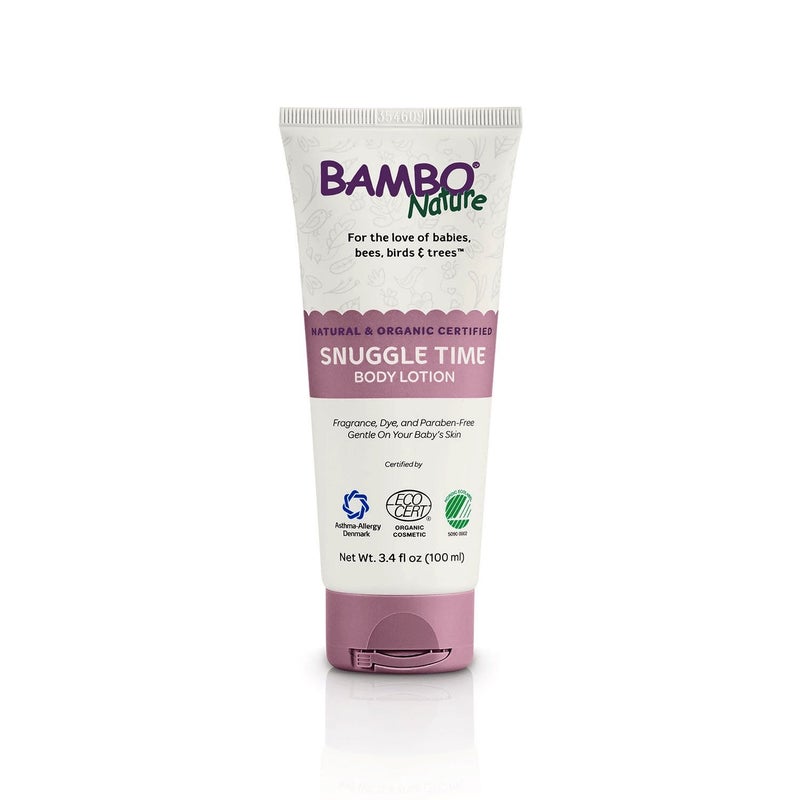 Bambo Nature Snuggle Time Body Lotion, 3.4 fl oz Tube, 1 Count - Image 1